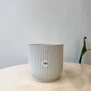 Elho Cache-Pot "Vibes Fold Rond Mini" Blanc 11cm