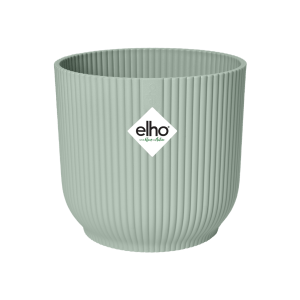 Elho Cache-Pot "Vibes Fold Rond" Vert Sorbet 14cm