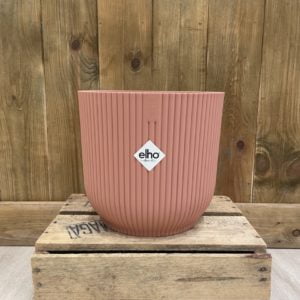 Elho Cache-Pot "Vibes Fold Rond" Rose 25cm