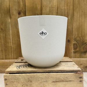 Elho Cache-Pot Jazz Rond 23cm Blanc Soie