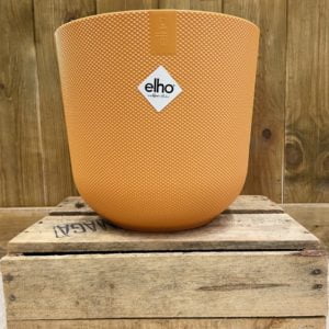 Elho Cache-Pot Jazz Rond 23cm Jaune Ambré