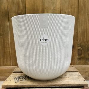 Elho Cache-Pot Jazz Rond 26cm Blanc Soie