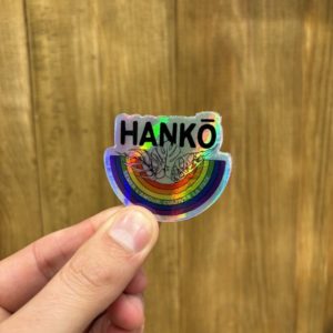 Sticker Hankō - Semer l'amour, cultiver la paix