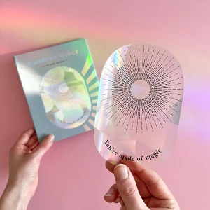 Suncatcher (Sticker créateur d’arc-en-ciel) Botanopia - You're made of magic / Tu es fait de magie